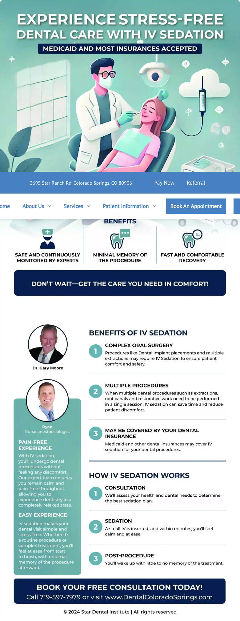 IV Sedation Dentistry in Colorado Springs